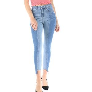 Salt Tree Women's Two Tone High Rise Asymmetrical